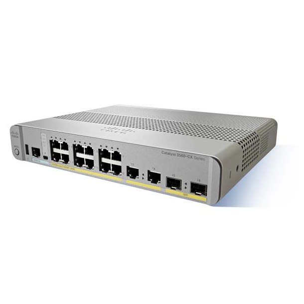Cisco Catalyst 3560CX8TCS Compact Switch Network + Wireless