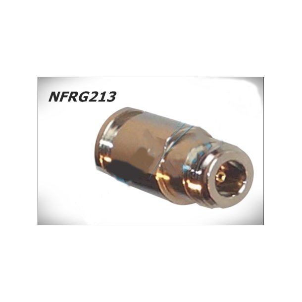 Connector Female for cable RG213 Type N - Antenna Connectors, Adapters ...