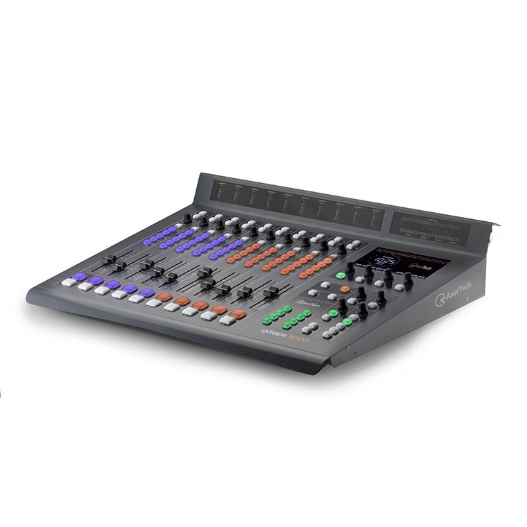 Axel Oxygen 3000D DANTE Digital Broadcast Mixer Radio Broadcast Mixers