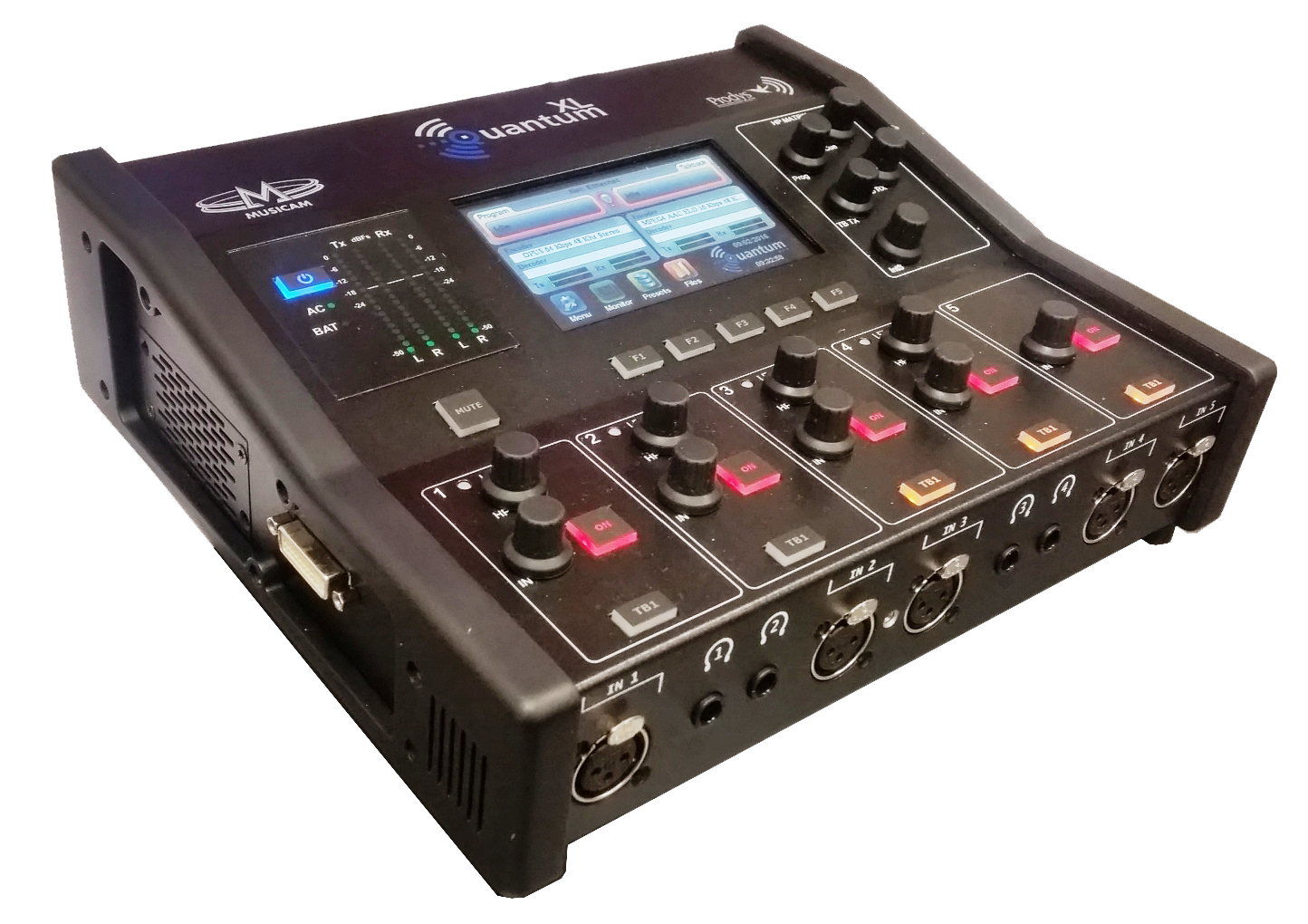 Prodys Quantum XL IP Portable IP Audio Codec IP & ISDN Audio Codecs