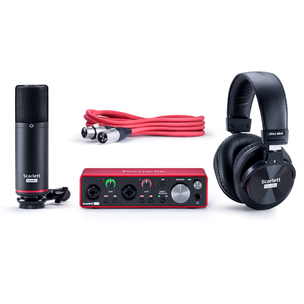 Focusrite Scarlett 2i2 Studio Usb Audio Interface 3rd Gen Audio Cards Interfaces Broadcaststoreeurope Com