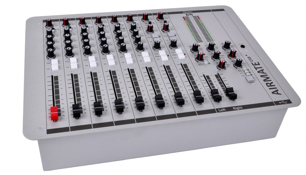 D r airmate usb 8 ch triple input radio on air production console