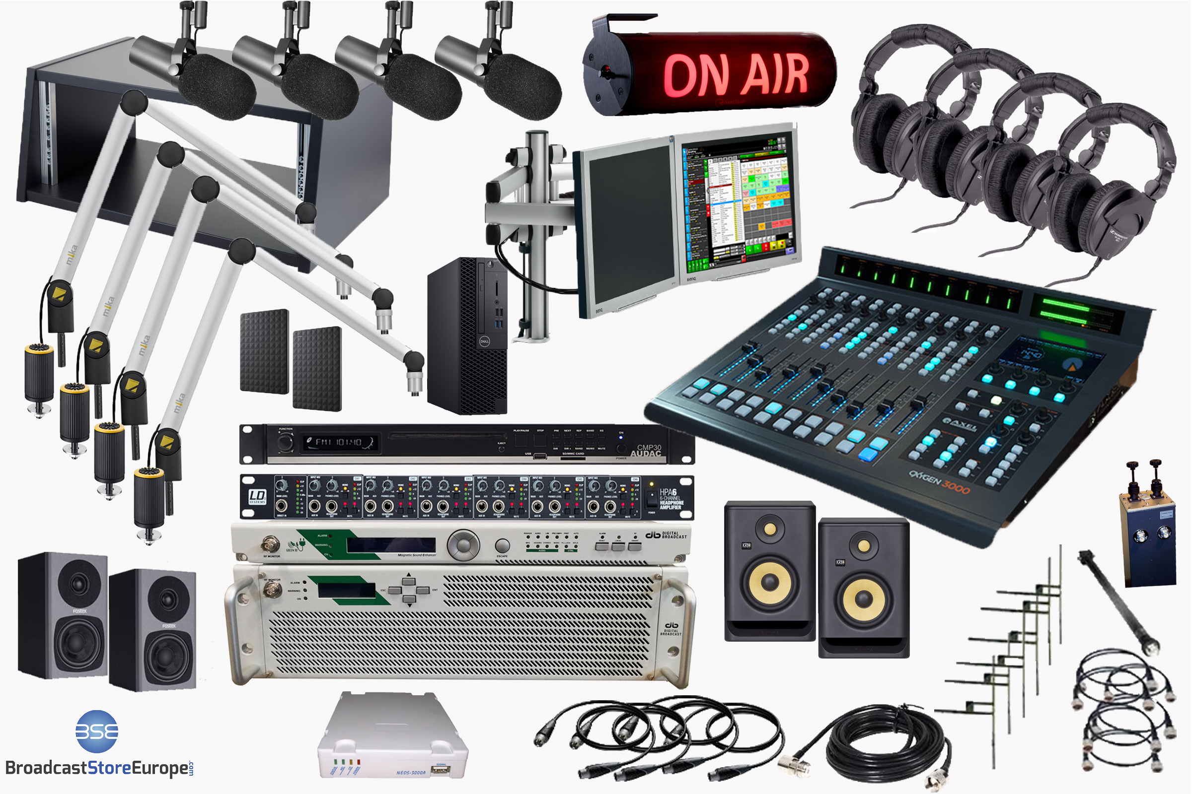 Complete FM Radio Station - M Pro Broadcast ApS