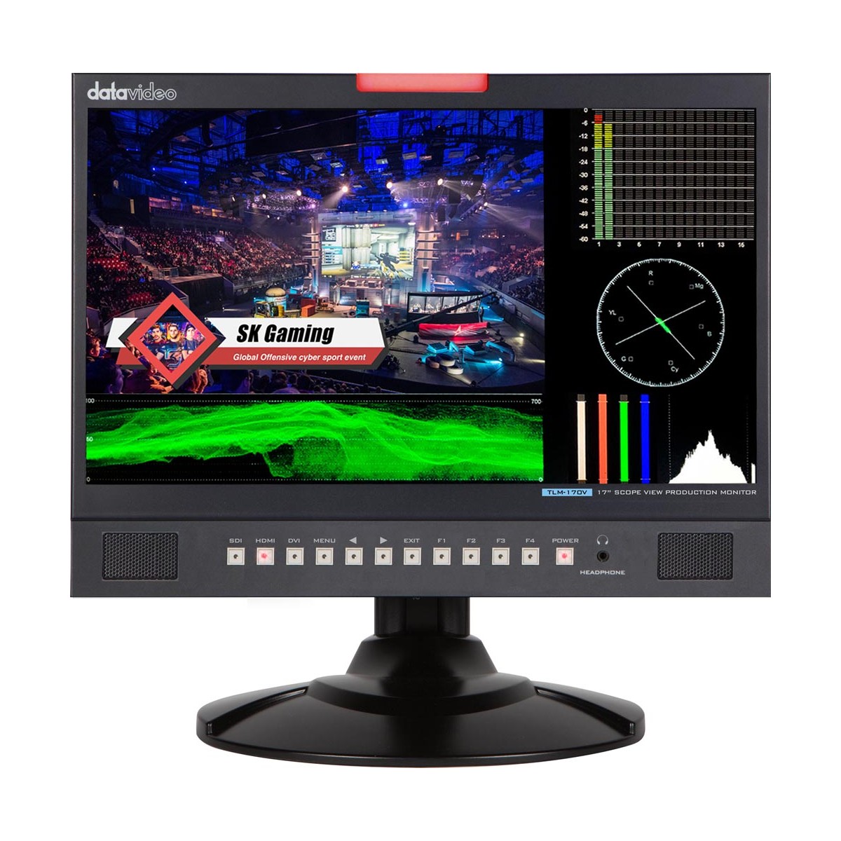 Datavideo TLM-170V 17 inch ScopeView Monitor - Video Monitors ...