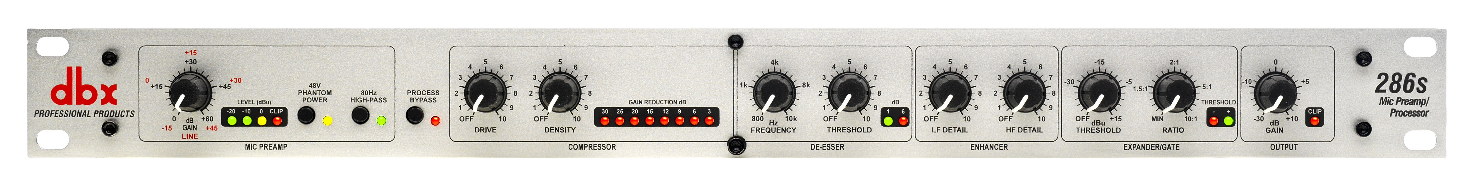 dbx 286S Microphone Pre-amp Processor